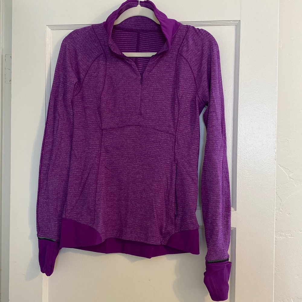 Lululemon half zip running sweatshirt
